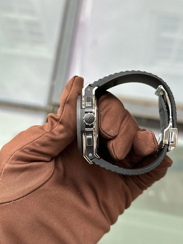 Hublot Big Bang 41 mm Steel Ceramic Chronograph Box & Papers 2007